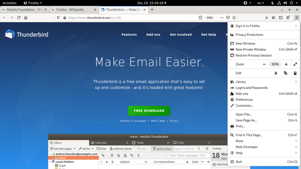 Linux Shell Firefox Firefox – Trade-Free Directory