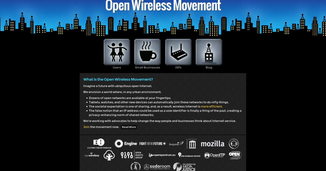 Open Wireless Movement