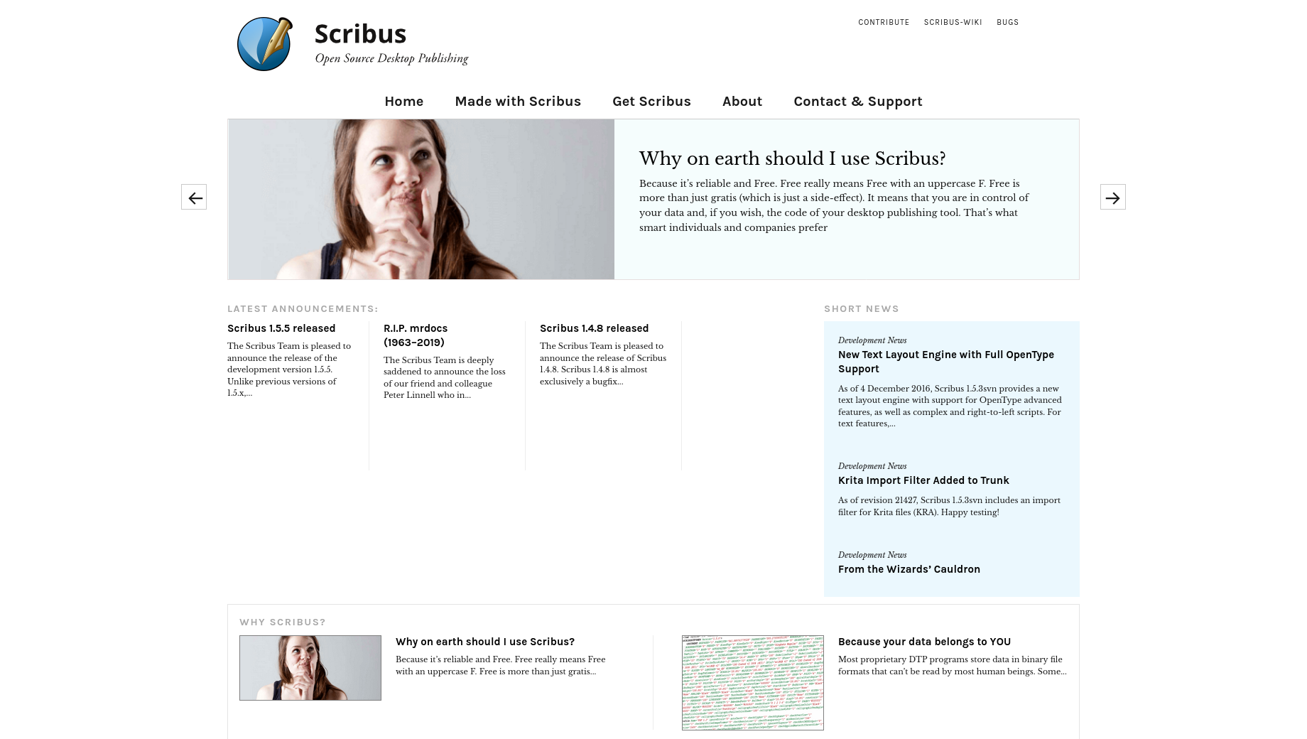 Scribus Trade Free Directory