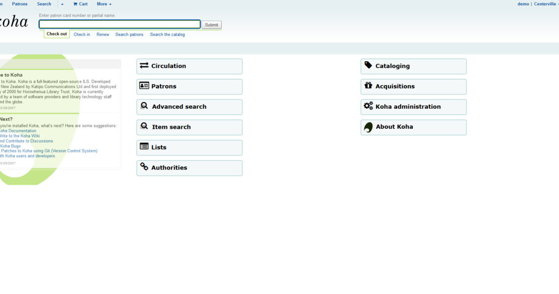 Koha Library Software