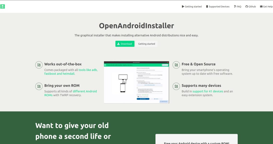 Öffnen Sie das Android-Installationsprogramm